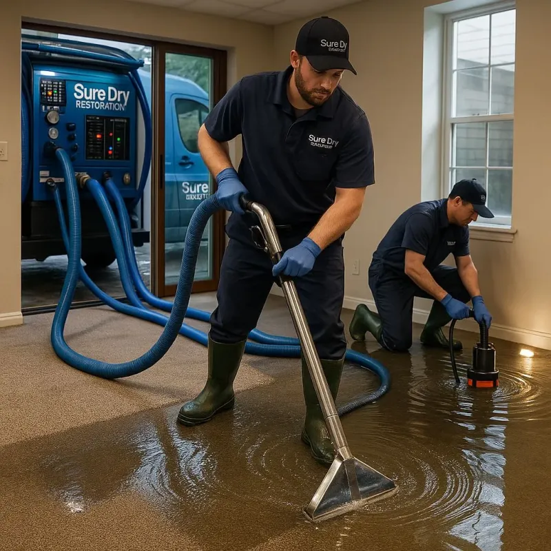 Water Extraction and Removal process in Kentfield, CA